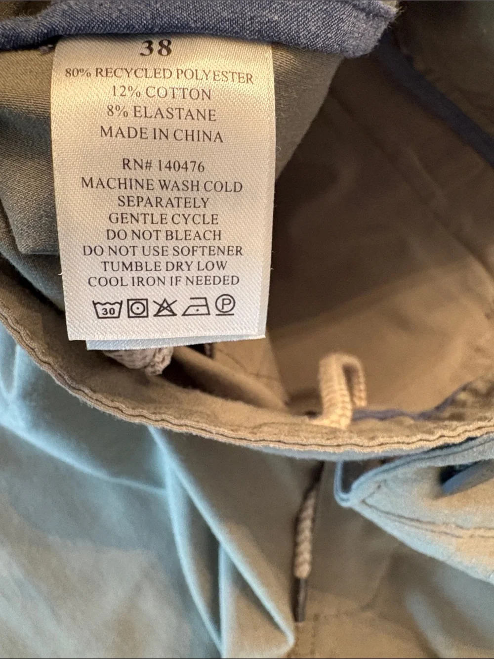 Mens Faherty brand all day shorts size 38